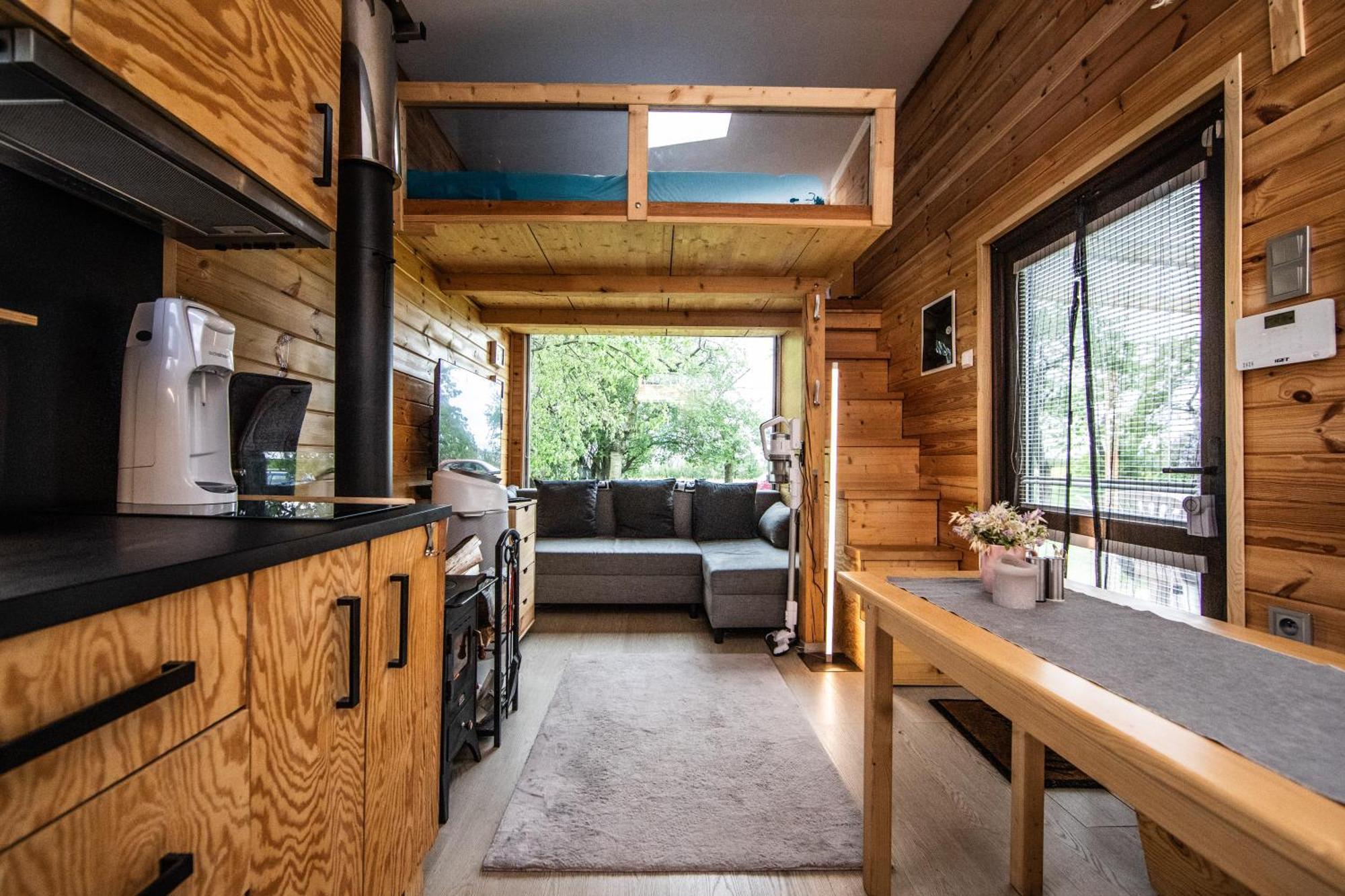 Tiny House - Chatka V Rezi U Prahy Husinec  ภายนอก รูปภาพ