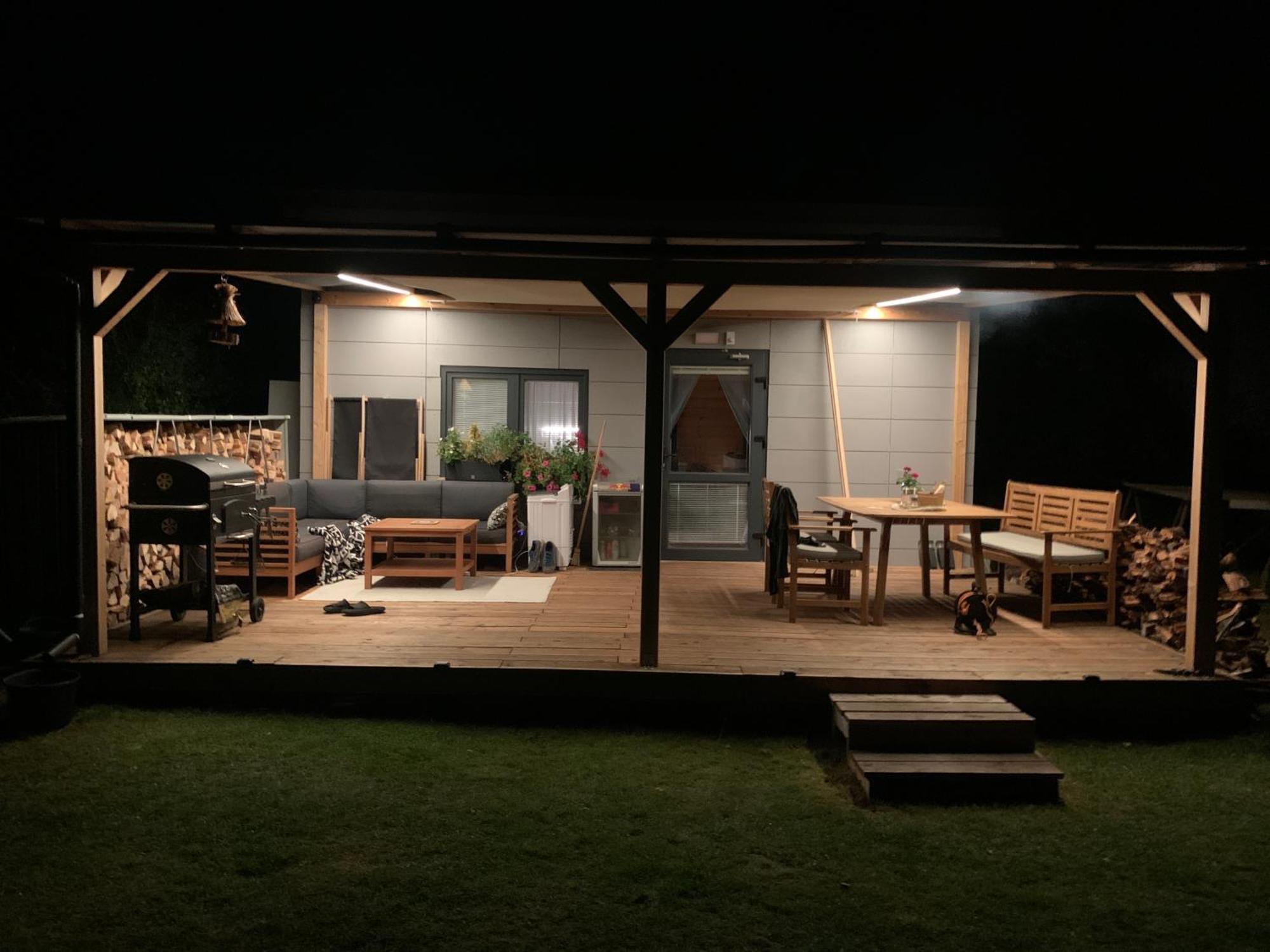 Tiny House - Chatka V Rezi U Prahy Husinec  ภายนอก รูปภาพ